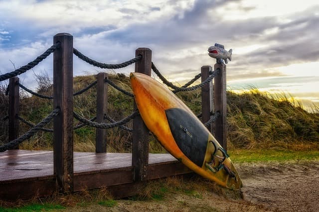 Image de surf sur une plage